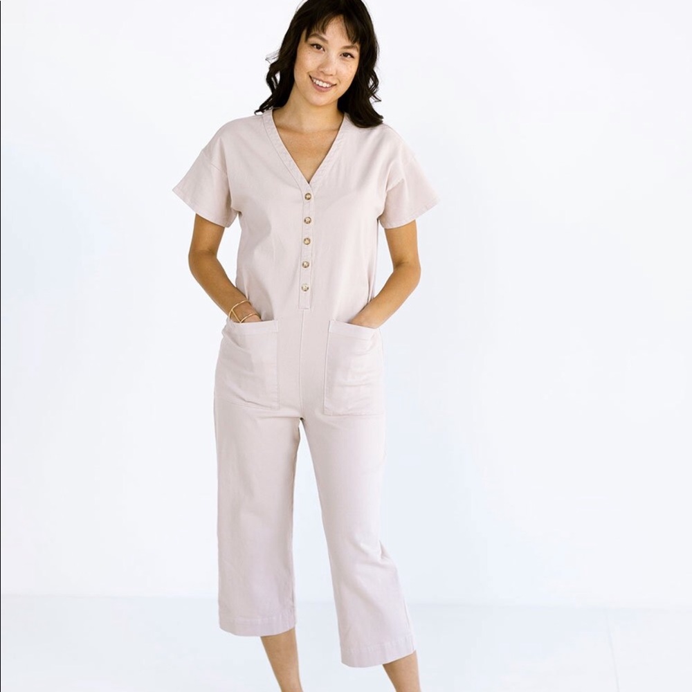 Suunday Coverall in Mushroom